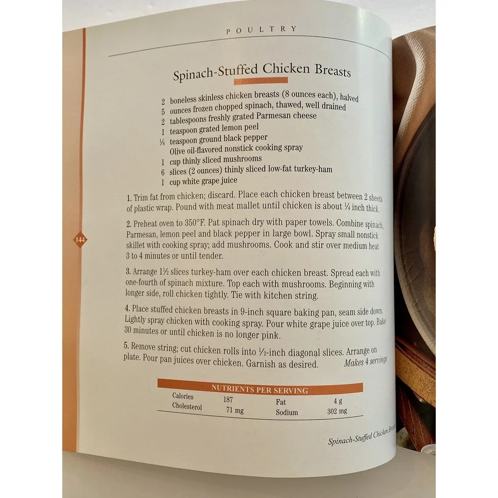 Brand Name best-loved light recipes -‎ hardcover cookbook Light Recipes
